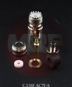 MFJ ZMP-CS07F-U, M,P, UHF(SO-239) FEMALE, SOLDER,7MM(.287~DIA),UF7