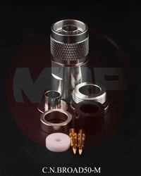 MFJ ZMP-CS10M-N, M,P N MALE,SOLDER,10MM,BROADPRO 50/C, HYF10/UF10