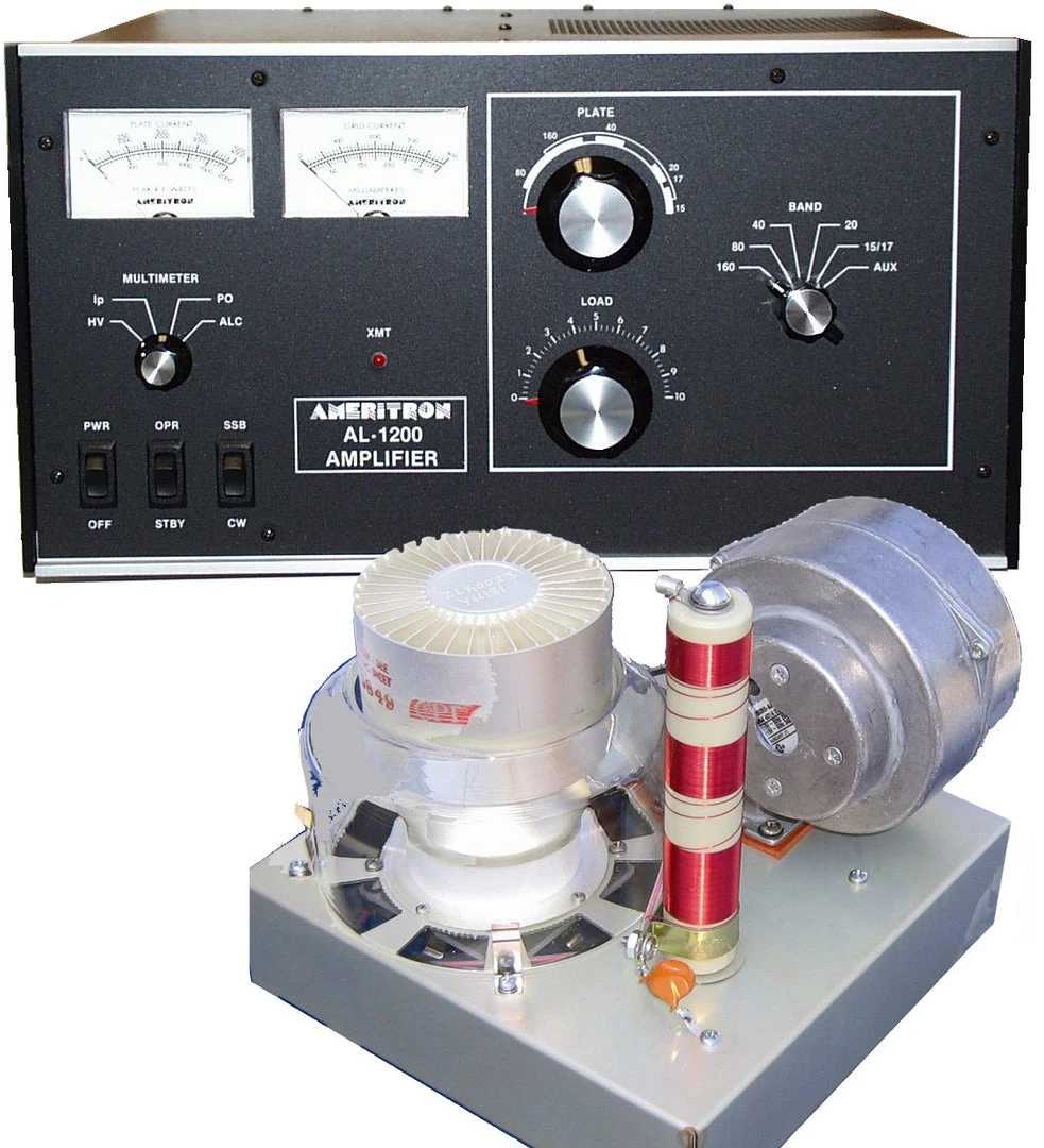 Ameritron AL-1200J, JAPANESE MODEL, INCLUDES 10 METERS, 200V 3 Ameritron AL-1200J, JAPANESE MODEL, INCLUDES 10 METERS, 200V