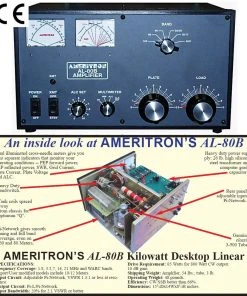 Ameritron AL-80BXCE, AMPLIFIER, 1kW, ONE 3-500Z TUBE, EXPORT, CE