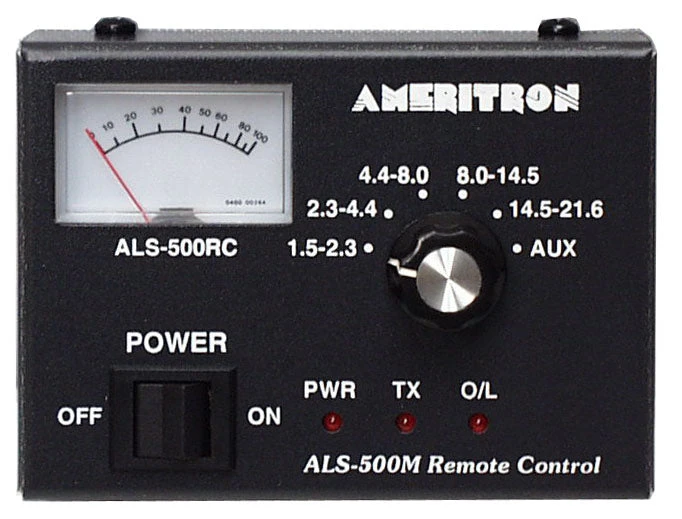 Ameritron ALS-500RC, REMOTE HEAD, 500M FOR SN# 13049 , ABOVE 3 Ameritron ALS-500RC, REMOTE HEAD, 500M FOR SN# 13049 , ABOVE