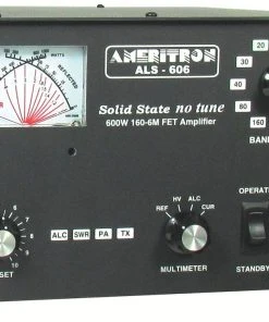 Ameritron ALS-606SX, AMPLIFIER, HF+6M, 600W, SOLID STATE, W/SW PS