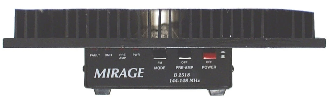 Mirage B-2518-R, VHF R.AMP,10-12W IN-120W OUT,145-148 MHz 3 Mirage B-2518-R, VHF R.AMP,10-12W IN-120W OUT,145-148 MHz