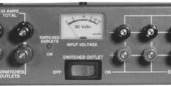 Vectronics DC-35, DC POWER STRIP, HI-CURRENT, 35 AMPS, METER