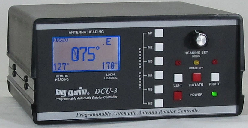 Hygain Hy-Gain DCU-3, PROGRAMMABLE ROT. CONTROLLER, FOR HAMS, T2X, 110V 3 Hygain Hy-Gain DCU-3, PROGRAMMABLE ROT. CONTROLLER, FOR HAMS, T2X, 110V
