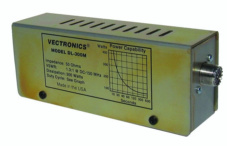 Vectronics DL-300MN, IT, DRY DUMMY LOAD, 300W, 0-150MHz, N 3 Vectronics DL-300MN, IT, DRY DUMMY LOAD, 300W, 0-150MHz, N