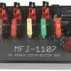 MFJ-1107, DC DISTRIBUTION BX, 1IN BP, 6OUT, PWR POLES,2.1MM 2 MFJ-1107, DC DISTRIBUTION BX, 1IN BP, 6OUT, PWR POLES,2.1MM