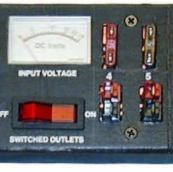 MFJ-1129, DC POWER STRIP, WITH 10 ANDERSON PP