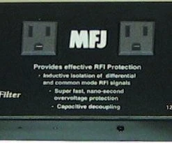 MFJ-1164B, AC LINE RFI FILTER, MULTIPLE OUTLET, 110VAC