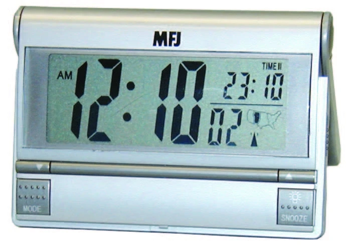 MFJ-133RC, ATOMIC CLOCK, DUAL TIME, 12/24 3 MFJ-133RC, ATOMIC CLOCK, DUAL TIME, 12/24