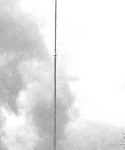 MFJ-1524, BASE ANT., DB, 144/440 MHz, 6.5/9DB, 2 SEC, 10 FT