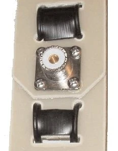 MFJ-16F01, MID FEED POINT LADDER LINE INSULATOR W/SO-239