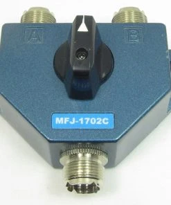 MFJ-1702C, ANTENNA SWITCH, 2 POS. W/LIGHTNING PROTECTOR
