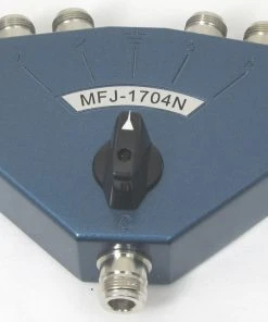 MFJ-1704N, ANT SWITCH, 4 POS.N, 2.5 KW PEP, 0-450 M