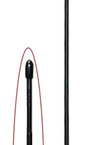 MFJ-1716, DUAL BAND, BNC, FLEXIBLE DUCT, HT ANT