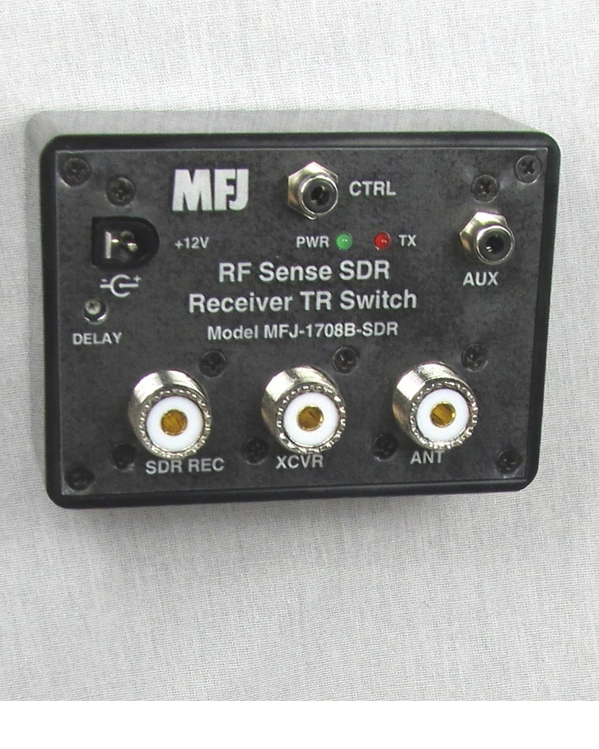MFJ-1708B-SDR, SDR RF SENSING T/R SWITCH WITH SO-239 3 MFJ-1708B-SDR, SDR RF SENSING T/R SWITCH WITH SO-239