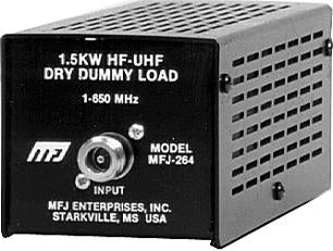 MFJ-264N, DUMMY LOAD, 1.5kW, 1-600 MHz, N, DRY 3 MFJ-264N, DUMMY LOAD, 1.5kW, 1-600 MHz, N, DRY