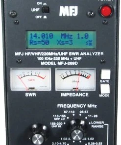 MFJ-269D, HF/VHF/220MHz/UHF, .100-230, 415-470MHz, SWR ANALYZER