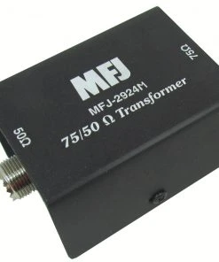 MFJ-2924M, 50 TO 75 OHM TRANSFORMER, LEGAL POWER, INDOOR