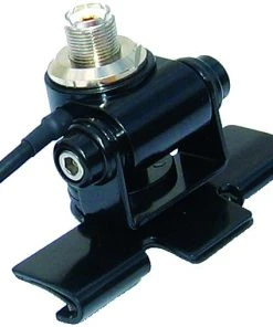 MFJ-345S, LIP ANTENNA MOUNT, SO-239(M), WITH CABLE