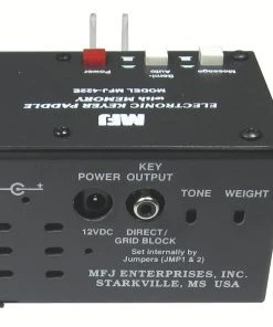 MFJ-422E, KEYER, MFJ PADDLE, COMBO, WITH MEMORY, BLACK 11 MFJ-422E, KEYER, MFJ PADDLE, COMBO, WITH MEMORY, BLACK