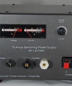 MFJ-4275MVX, SWITCH PS, 75A, 13.6V ADJ, MTR,BC-220VAC