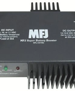 MFJ-4416C, BATTERY VOLTAGE BOOSTER,13.8VDC, 25A,INPUT 9-13.8V