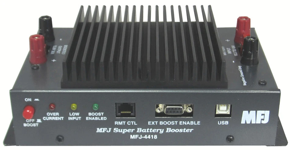 MFJ-4418, ADVANCE BATTERY VOLTAGE BOOSTER,13.8VDC, 25A 3 MFJ-4418, ADVANCE BATTERY VOLTAGE BOOSTER,13.8VDC, 25A