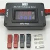 MFJ-4422, DIGITAL V/I METER,4.5-30VDC,30A,RED/BLUE,50-4422-1