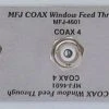 MFJ-4601, WINDOW ANT FEEDTHRU, BASIC PANEL, W/SO-239