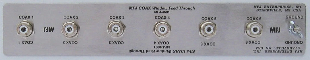 MFJ-4601, WINDOW ANT FEEDTHRU, BASIC PANEL, W/SO-239 3 MFJ-4601, WINDOW ANT FEEDTHRU, BASIC PANEL, W/SO-239