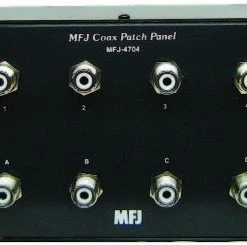 MFJ-4704, COAX PATCH PANEL, 4 POSITIONS