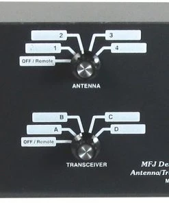 MFJ-4724, ANT/XCVR DESKTOP/REMOTE SWITC, 4 POS, 1.8-150 MHz