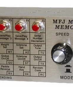MFJ-492X, MEMORY KEYER, MENU DRIVER, WITH 8K RAM
