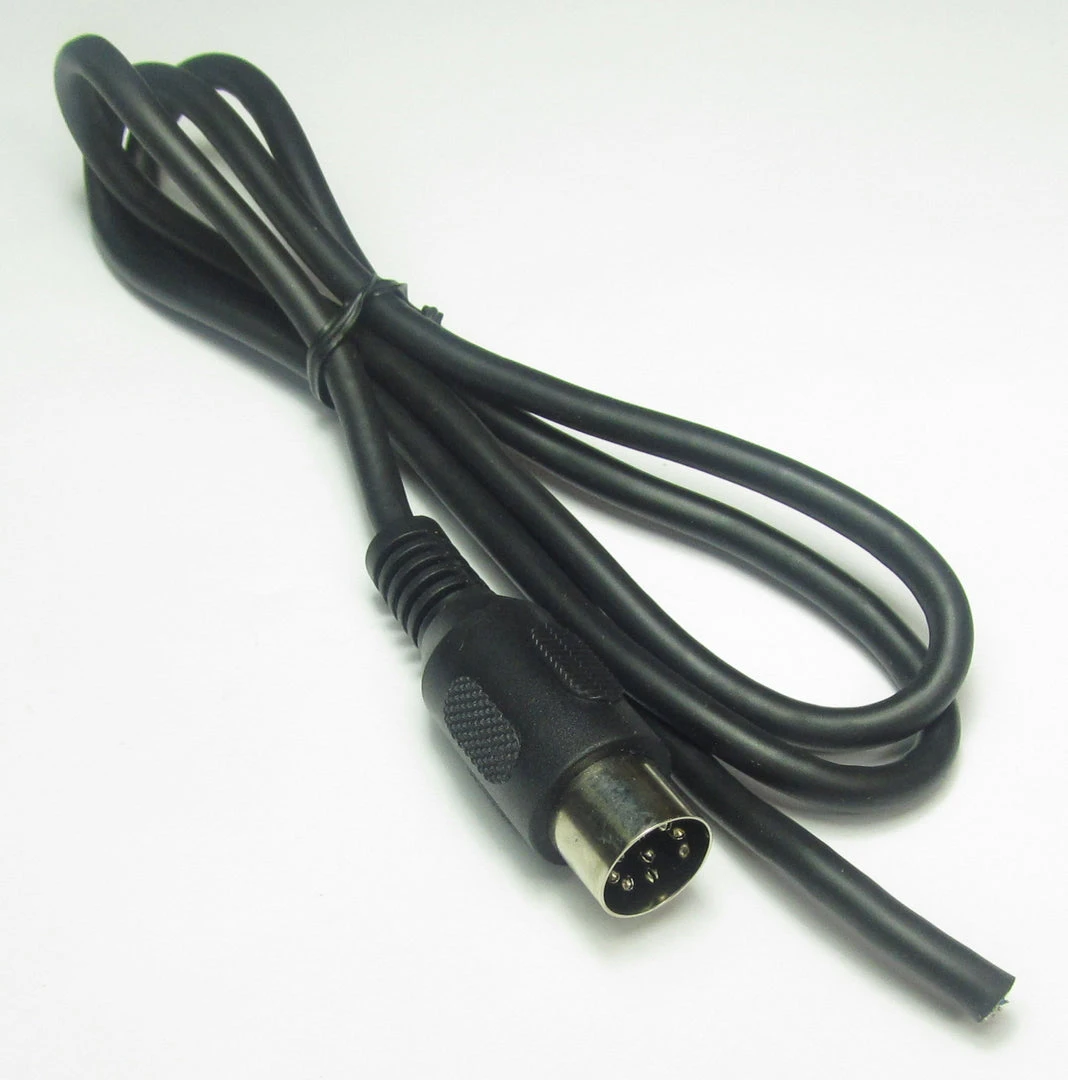 MFJ-5208, OPEN END DIN CABLE, 8 PIN 3 MFJ-5208, OPEN END DIN CABLE, 8 PIN