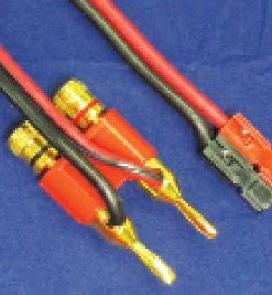 MFJ-5542M, ACC PATCH CABLE, POWER POLES-DUAL BAN PLUG, 3FT