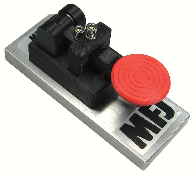 MFJ-566M, CW TELEGRAPH KEY, ON HEAVY METAL BASE 4 MFJ-566M, CW TELEGRAPH KEY, ON HEAVY METAL BASE