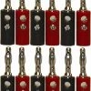 MFJ-7700P, BANANNA PLUG, 6-PAIR RED/BLACK (600-2300/2302)