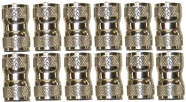 MFJ-7702P, 12-PACK PL-259 TO PL-259 ADAPTOR (610-2404) 3 MFJ-7702P, 12-PACK PL-259 TO PL-259 ADAPTOR (610-2404)