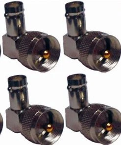 MFJ-7703P, 12-PACK PL-259 TO BNC F R.ANG ADAPTOR (610-2103)