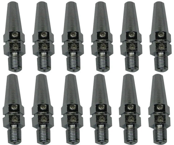 MFJ-7712P, 12-PK, 3/8-24 TO .1~HOLE THRU, WHIP FERRULES 3 MFJ-7712P, 12-PK, 3/8-24 TO .1~HOLE THRU, WHIP FERRULES