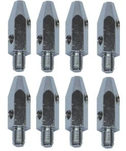 MFJ-7715P, 12PK, 3/8-24 TO .2~HOLE, WHIP FERRULES