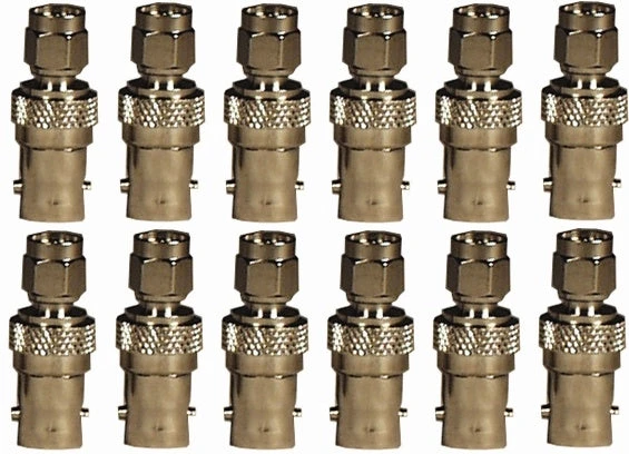 MFJ-7718P, 12-PACK, MFJ-7718, SMA M TO BNC F (610-2115) 3 MFJ-7718P, 12-PACK, MFJ-7718, SMA M TO BNC F (610-2115)