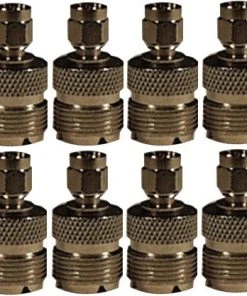 MFJ-7719P, 12-PACK, ADAPTOR, SMA MALE TO SO-239 (610-2119)