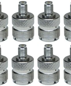 MFJ-7729P, 12-PK, ADAPTOR, SO-239 TO SMA FEMALE (610-2129)