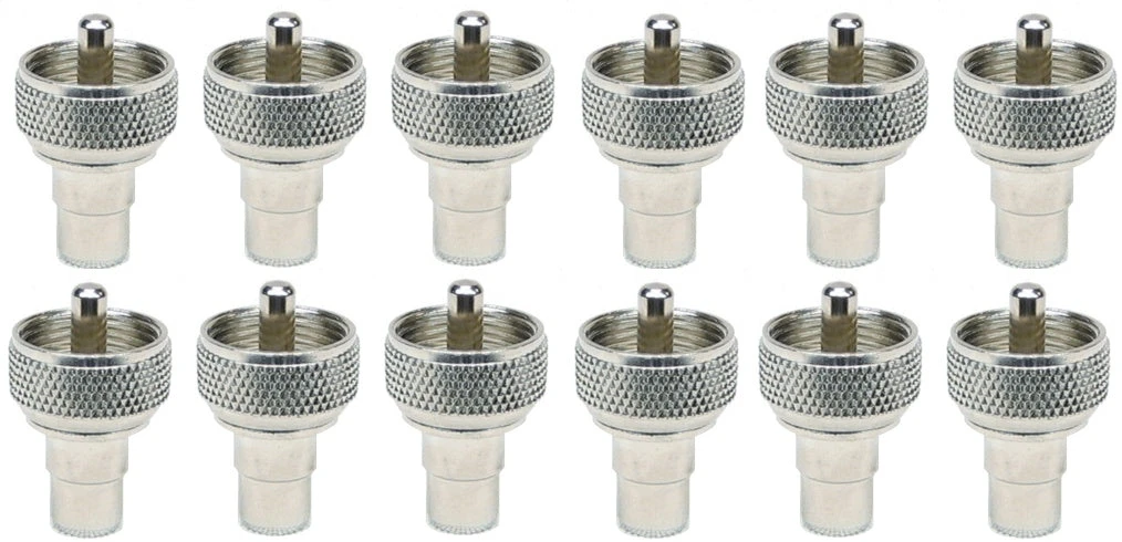 MFJ-7732P, 12-PK, ADAPTOR, PL-259 TO RCA PHONO JACK (610-2104 3 MFJ-7732P, 12-PK, ADAPTOR, PL-259 TO RCA PHONO JACK (610-2104