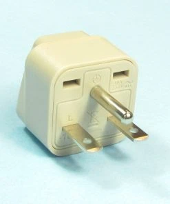 Ameritron ADM-7782, ADAPTER, AC PLUG, EURO/US 2-PRONG TO NEMA 6-15P