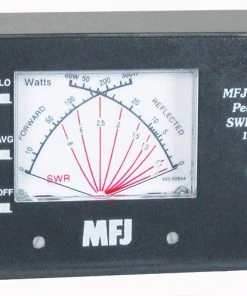 MFJ-815D, WATTMETER, HF/6M CROSS NEEDLE SWR/WATTMETER, 2 KW
