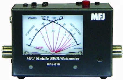 MFJ-818, SWR/WATTMETER, MOBILE, HF, 300W 3 MFJ-818, SWR/WATTMETER, MOBILE, HF, 300W