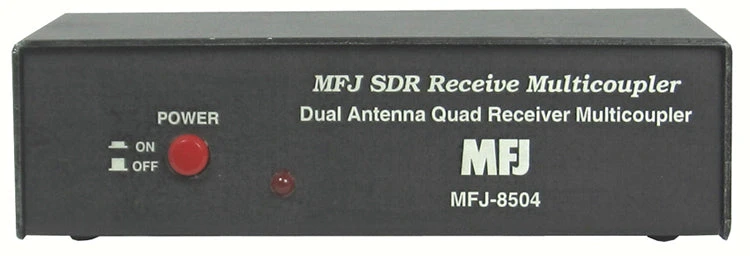 MFJ-8504S, SDR RECEIVER MULTI-COUPLER,SMA F,NO NOISE BLANKER 3 MFJ-8504S, SDR RECEIVER MULTI-COUPLER,SMA F,NO NOISE BLANKER